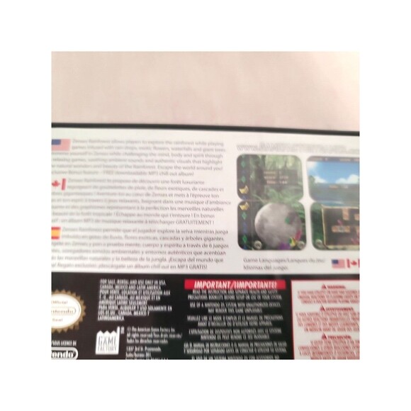 Zenses Rainforest Nintendo DS Video Game Complete - Picture 4 of 5